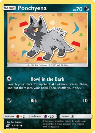Poochyena (086/181) [SM  Team Up] - Common