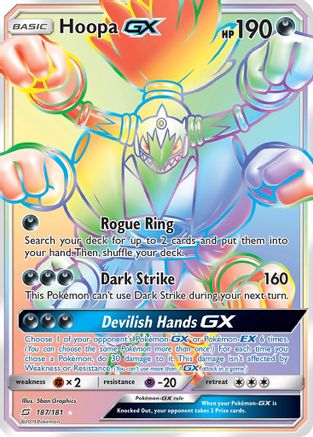 Hoopa GX (Secret) (187/181) [SM  Team Up] Holofoil - Secret Rare