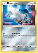 Honedge (107/181) [SM  Team Up] Reverse Holofoil - Common