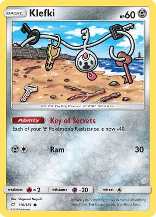 Klefki (110/181) [SM  Team Up] - Common