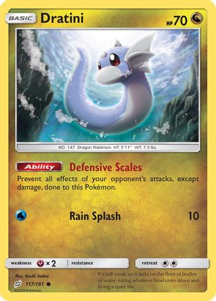 Dratini (117/181) [SM  Team Up] Reverse Holofoil - Common