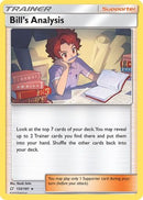 Bill's Analysis (133/181) [SM  Team Up] Reverse Holofoil - Holo Rare