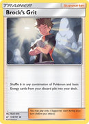 Brock's Grit (135/181) [SM  Team Up] Reverse Holofoil - Uncommon