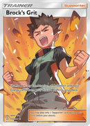 Brock's Grit (Full Art) (172/181) [SM  Team Up] Holofoil - Ultra Rare