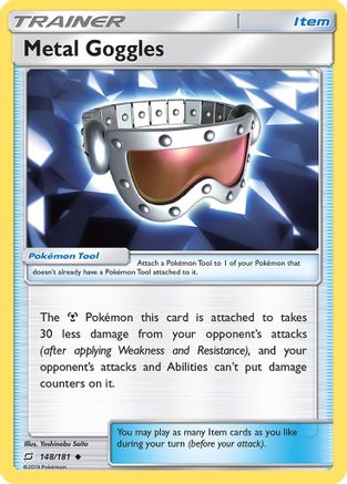 Metal Goggles (148/181) [SM  Team Up] - Uncommon