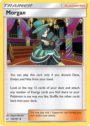 Morgan (149/181) [SM  Team Up] Reverse Holofoil - Uncommon