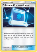 Pokemon Communication (152/181) [SM  Team Up] - Uncommon