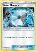 Water Memory (157/181) [SM  Team Up] Reverse Holofoil - Uncommon