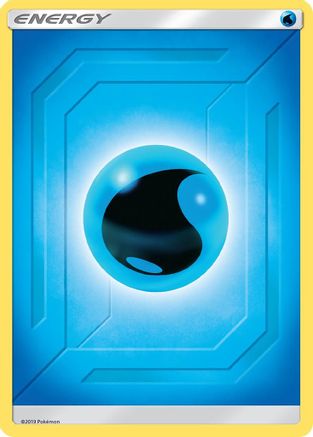 Water Energy (2019 Unnumbered) [SM  Team Up] Reverse Holofoil - Common
