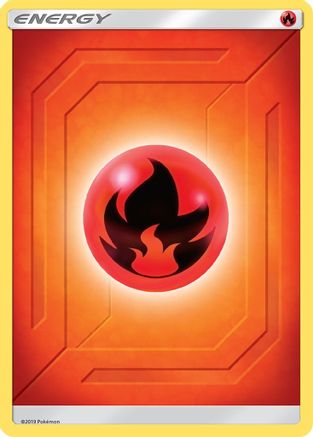 Fire Energy (2019 Unnumbered) [SM  Team Up] - Common