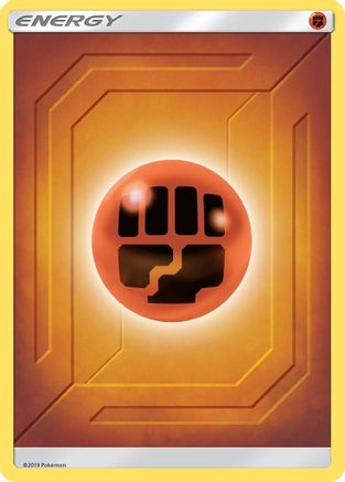 Fighting Energy (2019 Unnumbered) [SM  Team Up] Reverse Holofoil - Common