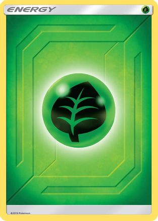 Grass Energy (2019 Unnumbered) [SM  Team Up] Reverse Holofoil - Common