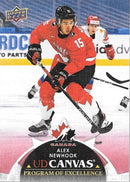 Alex Newhook Program of Excellence UD Canvas - Team Canada