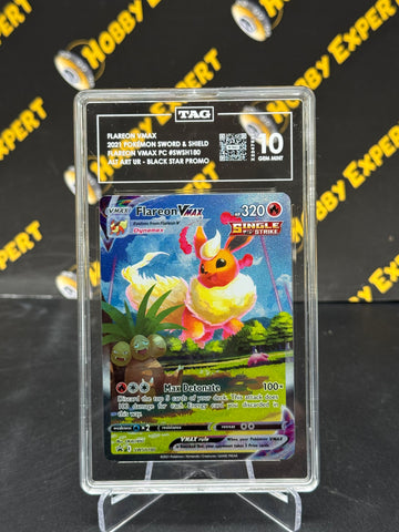 Flareon VMax #180 - Black Star Promo - TAG 10