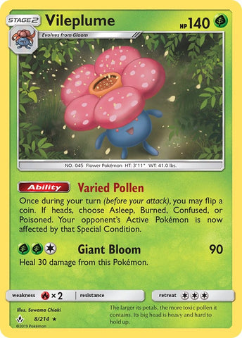 Vileplume [SM10 - 8/214]