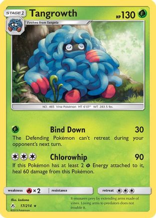 Tangrowth (17/214) [SM  Unbroken Bonds] - Rare