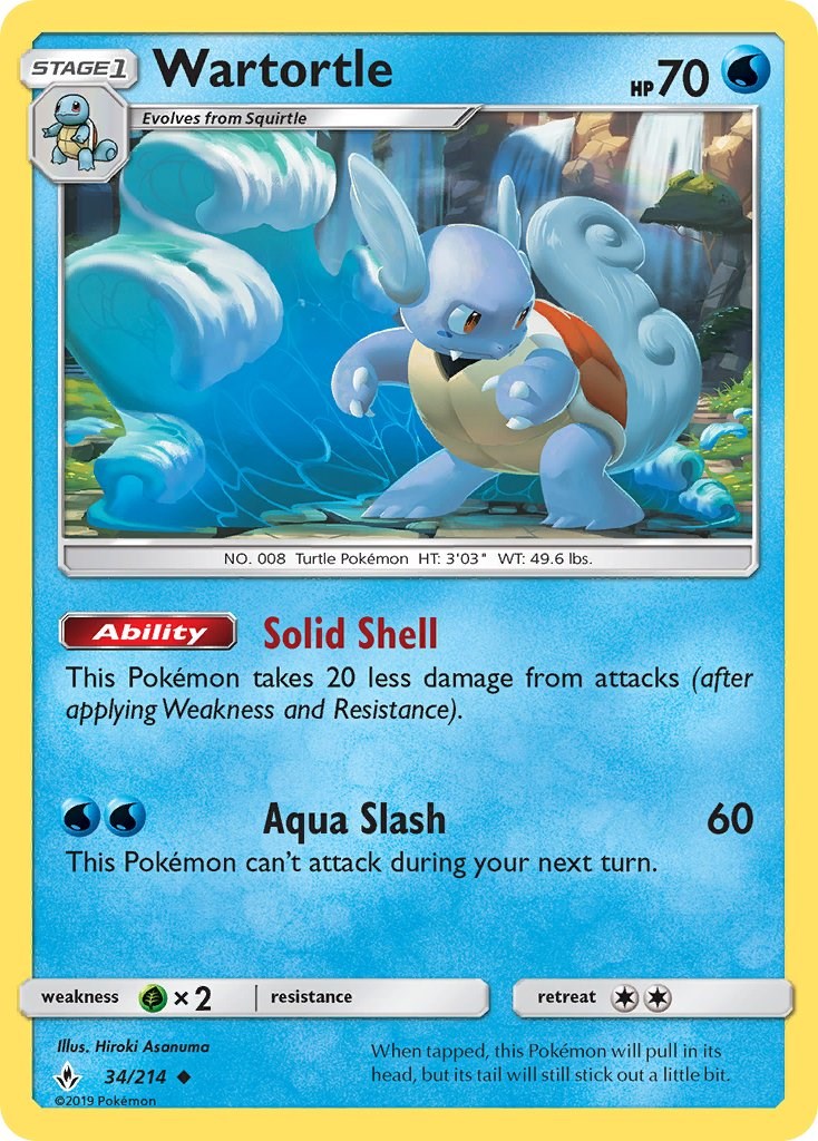 Wartortle [SM10 - 34/214]