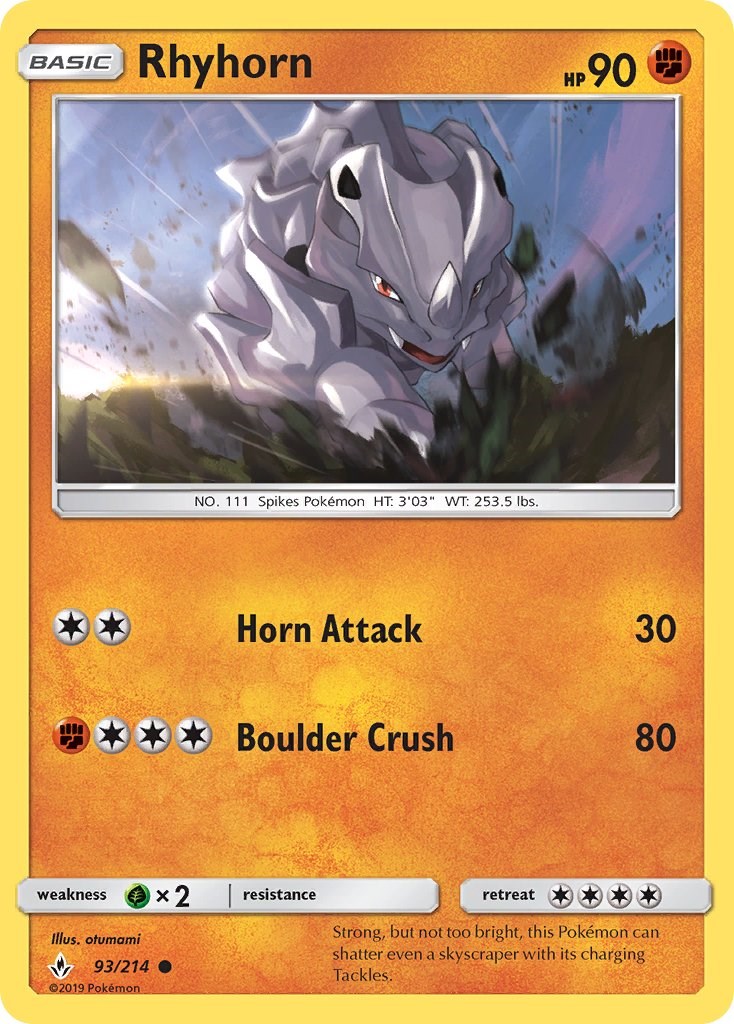 Rhyhorn (93) [SM10 - 93/214]