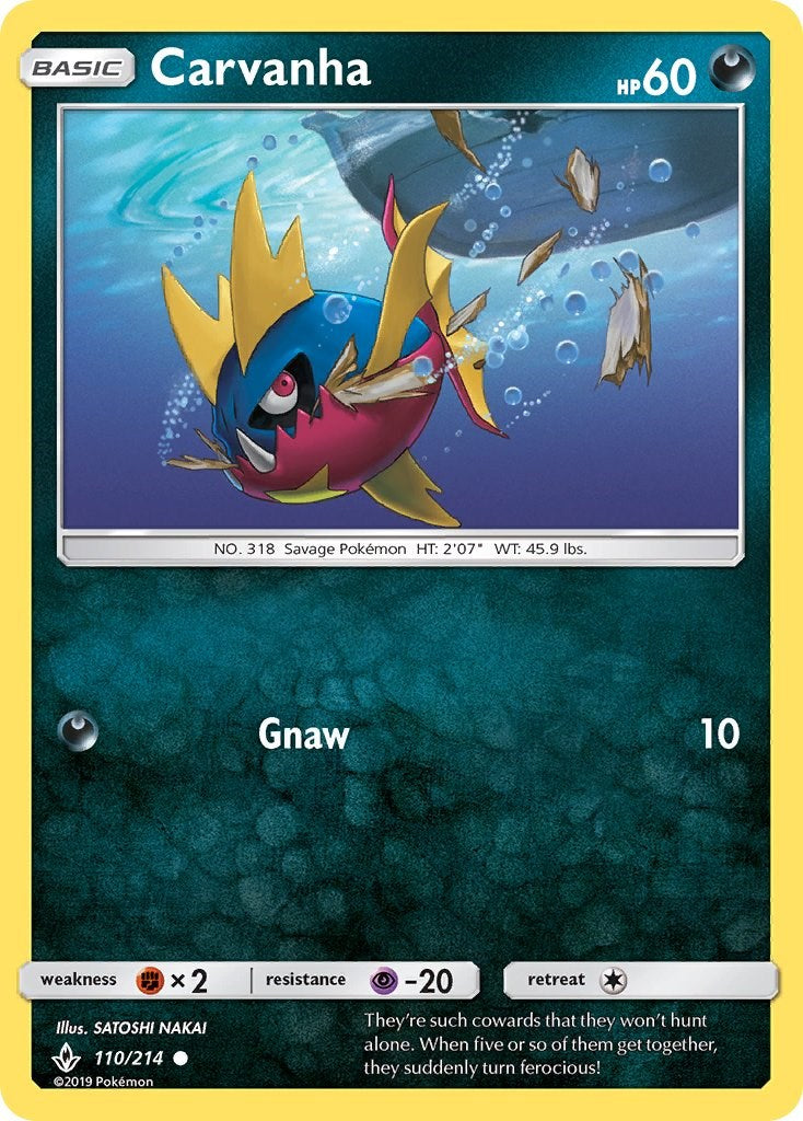 Carvanha [SM10 - 110/214]