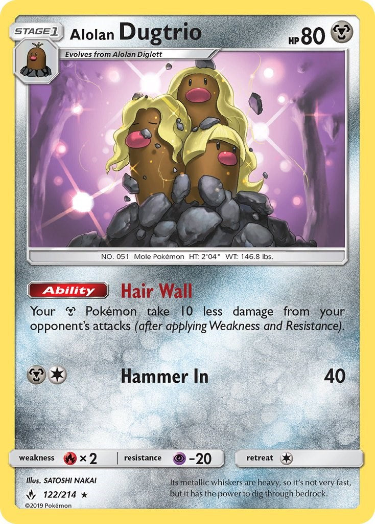 Alolan Dugtrio [SM10 - 122/214]