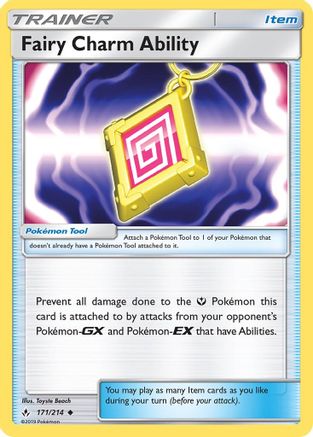 Fairy Charm Ability (171/214) [SM  Unbroken Bonds] Reverse Holofoil - Uncommon