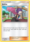 Janine (176/214) [SM  Unbroken Bonds] Reverse Holofoil - Uncommon