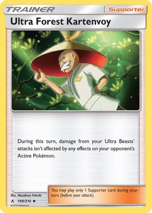 Ultra Forest Kartenvoy (188/214) [SM  Unbroken Bonds] Reverse Holofoil - Uncommon