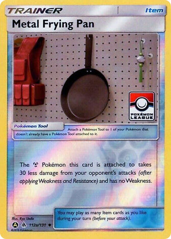 Metal Frying Pan - 112a/131 (Pokemon League) [PR - 112a/131]