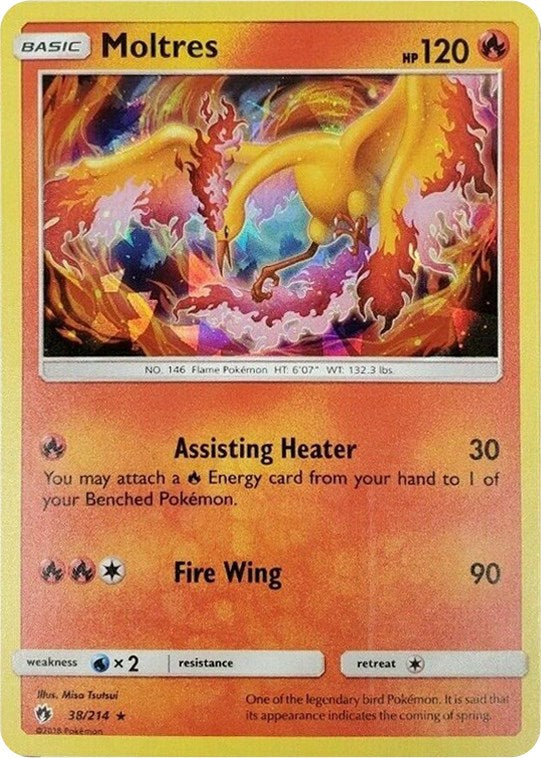 Moltres - 38/214 (Cracked Ice Holo) [PR - 038/214]