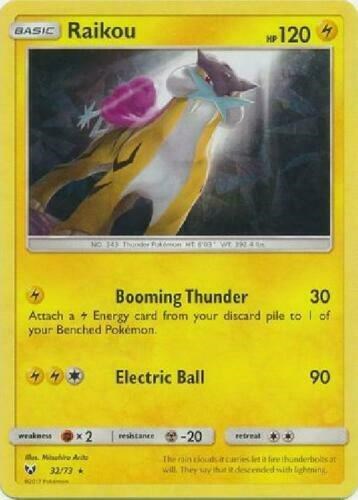 Raikou - 32/73 (Let's Play, Pikachu!) (Cracked Ice Holo) [PR - 032/073]