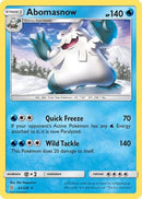 Abomasnow (42/236) [SM  Unified Minds] Reverse Holofoil - Rare