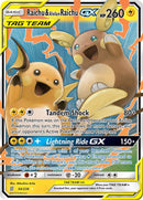 Raichu & Alolan Raichu GX [SM11 - 54/236]