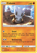 Cubone (105/236) [SM  Unified Minds] Reverse Holofoil - Common