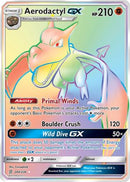 Aerodactyl GX (Secret) (244/236) [SM  Unified Minds] Holofoil - Secret Rare