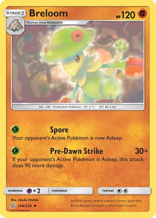 Breloom (108/236) [SM  Unified Minds] - Uncommon