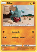 Gible (112/236) [SM  Unified Minds] Reverse Holofoil - Common