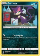 Purrloin (135/236) [SM  Unified Minds] Reverse Holofoil - Common
