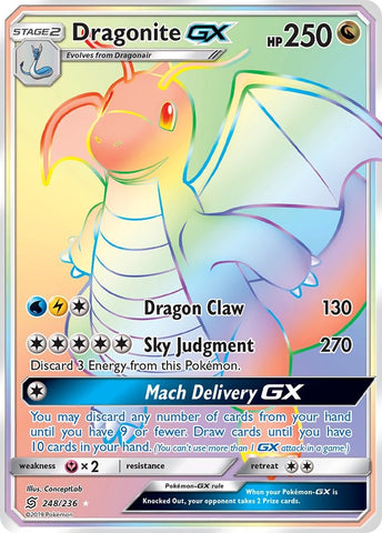 Dragonite GX (Secret) [SM11 - 248/236]