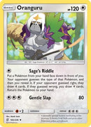 Oranguru (182/236) [SM  Unified Minds] Reverse Holofoil - Uncommon