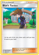 Blue's Tactics (188/236) [SM  Unified Minds] Reverse Holofoil - Uncommon
