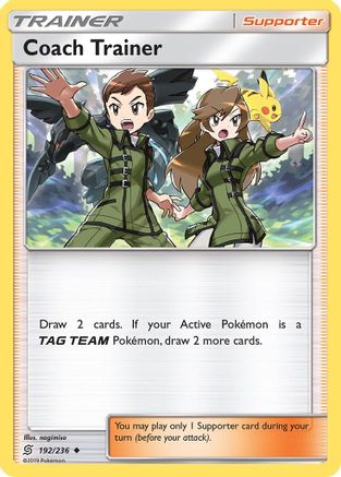 Coach Trainer (192/236) [SM  Unified Minds] - Uncommon