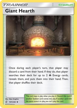 Giant Hearth (197/236) [SM  Unified Minds] - Uncommon