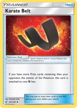 Karate Belt (201/236) [SM  Unified Minds] - Uncommon