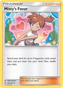Misty's Favor (202/236) [SM  Unified Minds] Reverse Holofoil - Uncommon