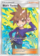 Blue's Tactics (Full Art) (231/236) [SM  Unified Minds] Holofoil - Ultra Rare