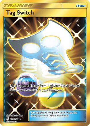 Tag Switch (Secret) (254/236) [SM  Unified Minds] Holofoil - Secret Rare