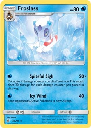 Froslass (SM Unified Minds) (38/236) [Deck Exclusives] - Rare