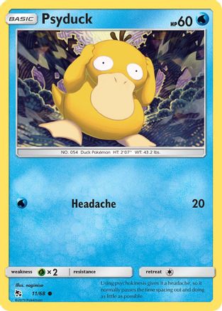 Psyduck (011/68) [Hidden Fates] Reverse Holofoil - Common