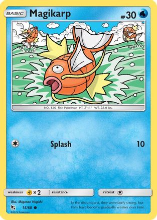 Magikarp (015/68) [Hidden Fates] Reverse Holofoil - Common