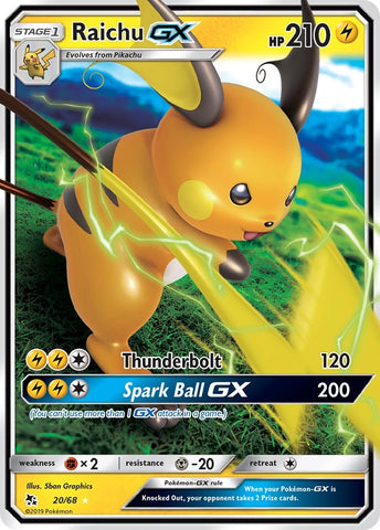 Raichu GX [HIF - 20/68]